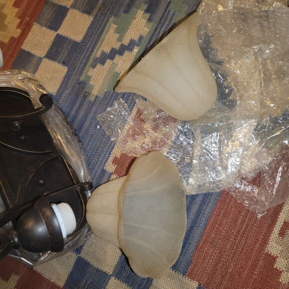 New Progress Lighting P2967-84 Le Jardin 2 Light Espresso Bath Vanity Light 2way - Picture 11 of 16